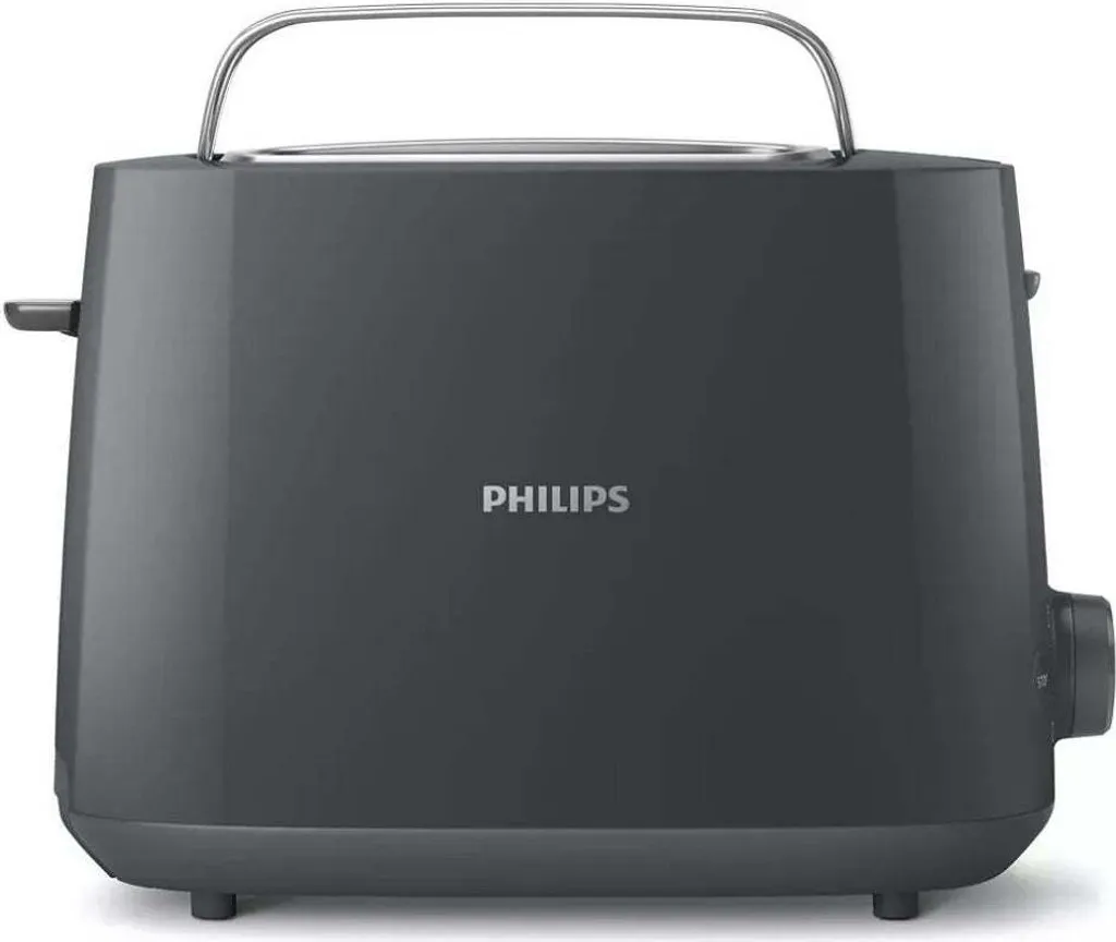 Grille-pain compact Philips HD2581/10 idéal pour petit-déjeuner complet