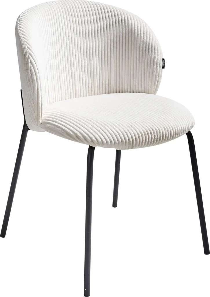 Chaises Design Velours Blanc Crème : Finies les Assises Inconfortables