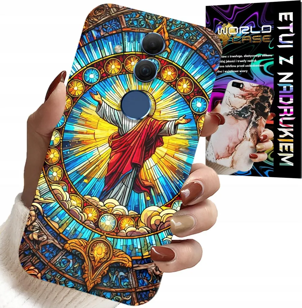 Custodia Per Huawei Mate 20 Lite - Gesù Religione Cristianità + Vetro