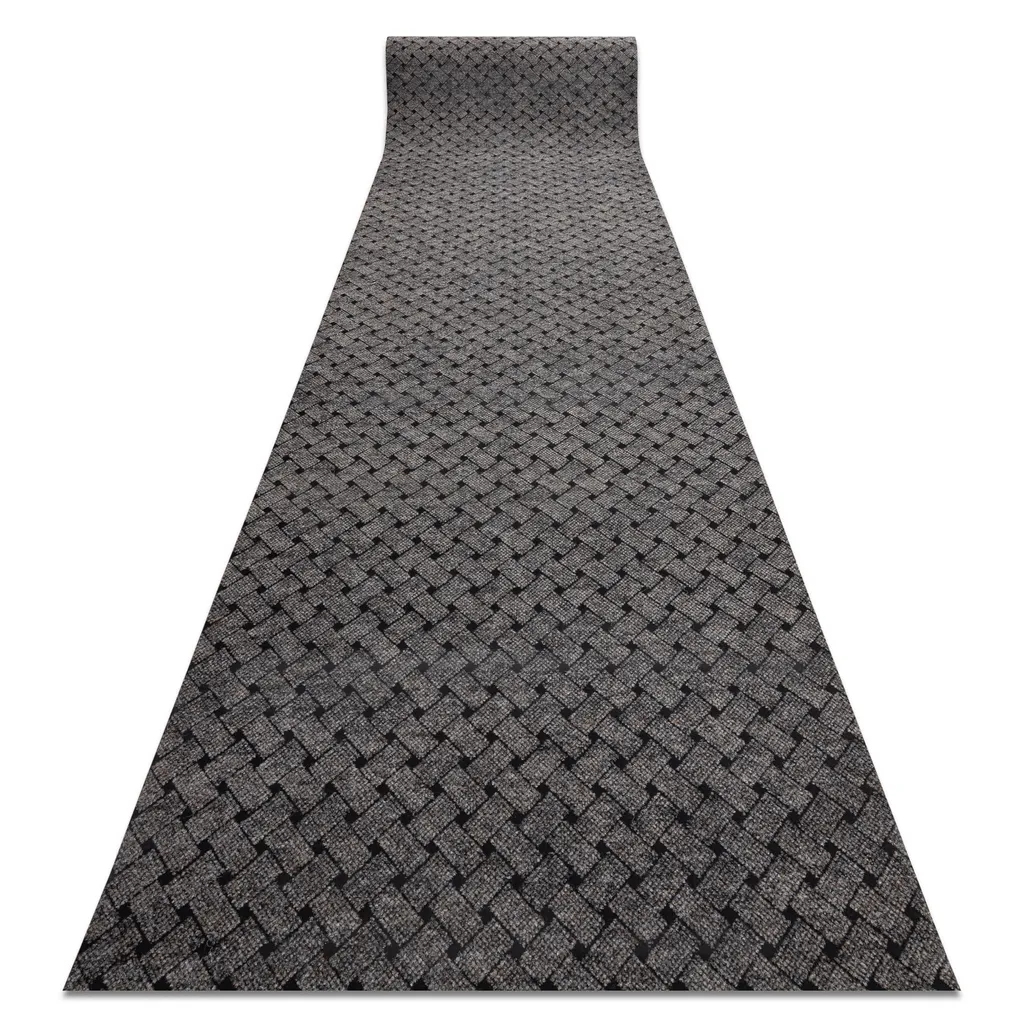 Tapis de course antiglisse VECTRA 316 beige 100x240 cm contre les chutes
