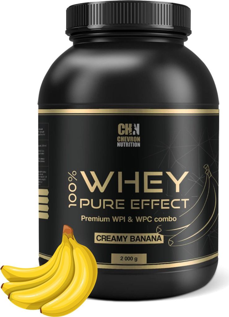 100 % Whey Protein 2000 g cremige Banane