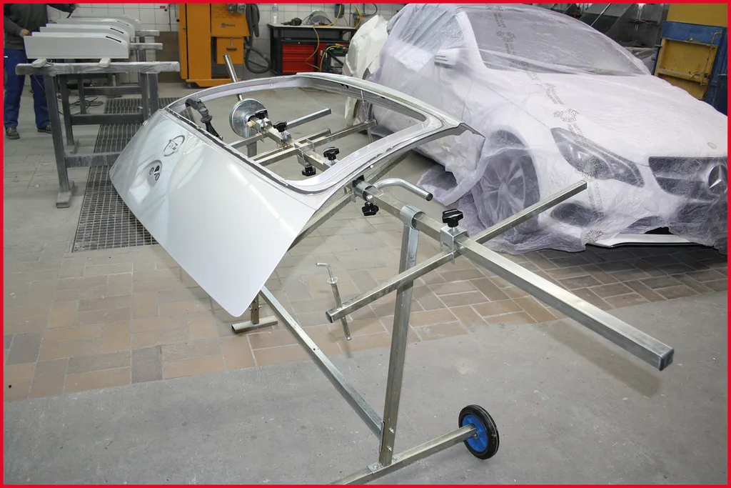Support de peinture rotatif KS TOOLS 140.2384 : Finissez les coulures - 3