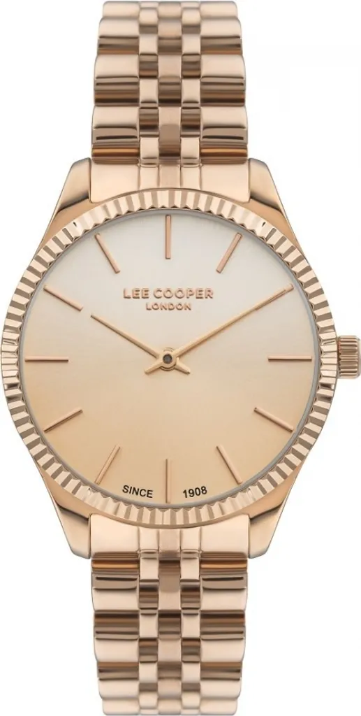 Montre Femme Lee Cooper LC07682.430 Or Rose - Montre de Marque Chic