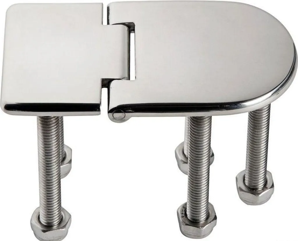 Charnière inox 76x40 mm : stoppez la rouille sur vos trappes mer