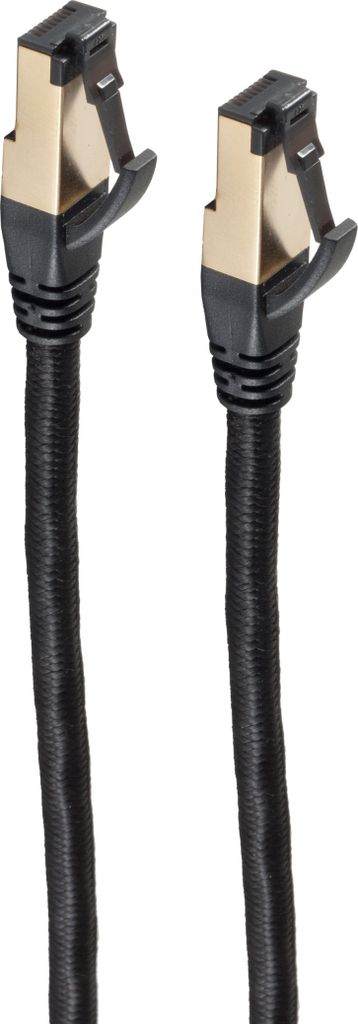 sky vision CAT 6a Patchkabel, Netzwerkkabel, LAN, DSL, Ethernet, vergoldet, 1,5m