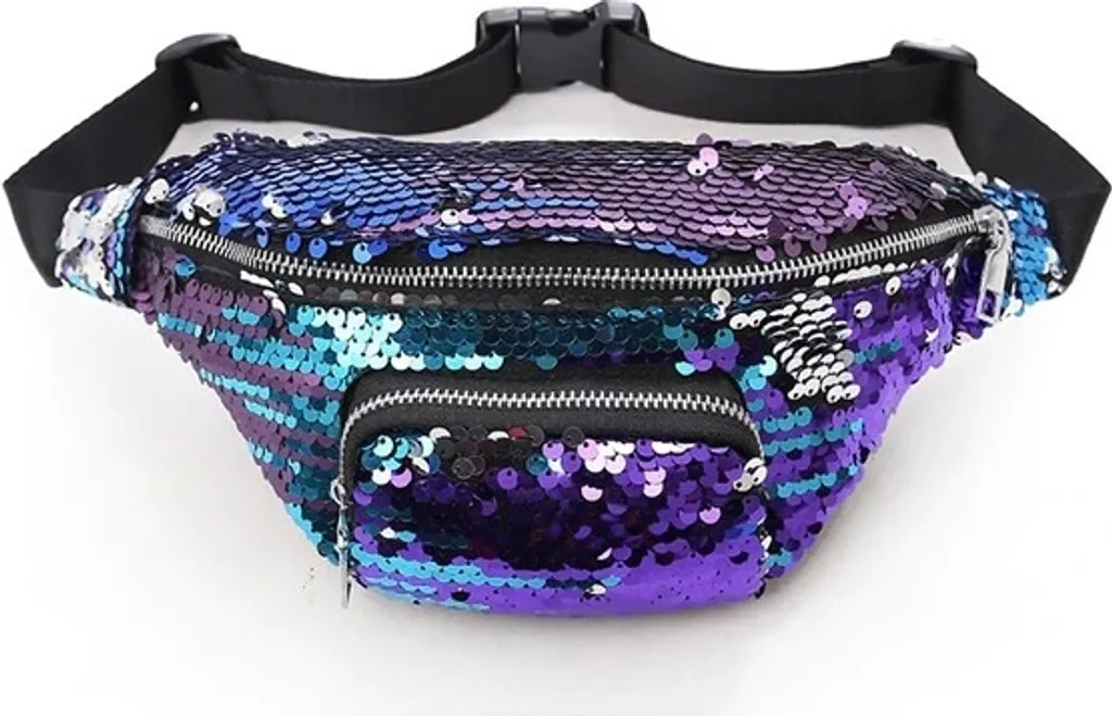 Recensione Marsupio Glitter Viola KP5281: Ergonomia e Design Regolabile