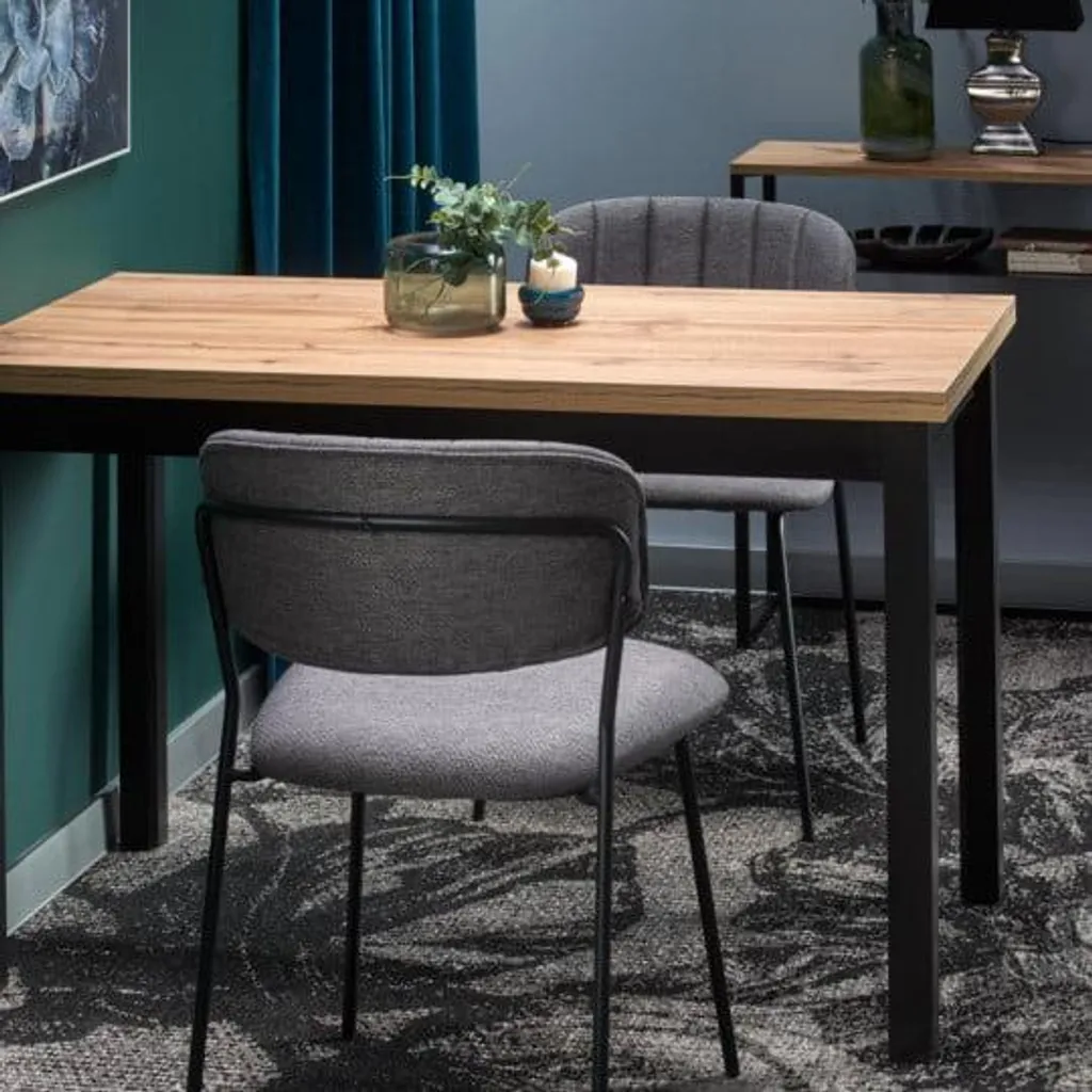 Table de repas non pliante Cobalt 80cm pour petit appartement - 8