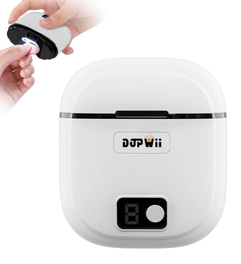 Elektrischer Nagelknipser 3-in-1  mit LED-Licht, Produktbild 