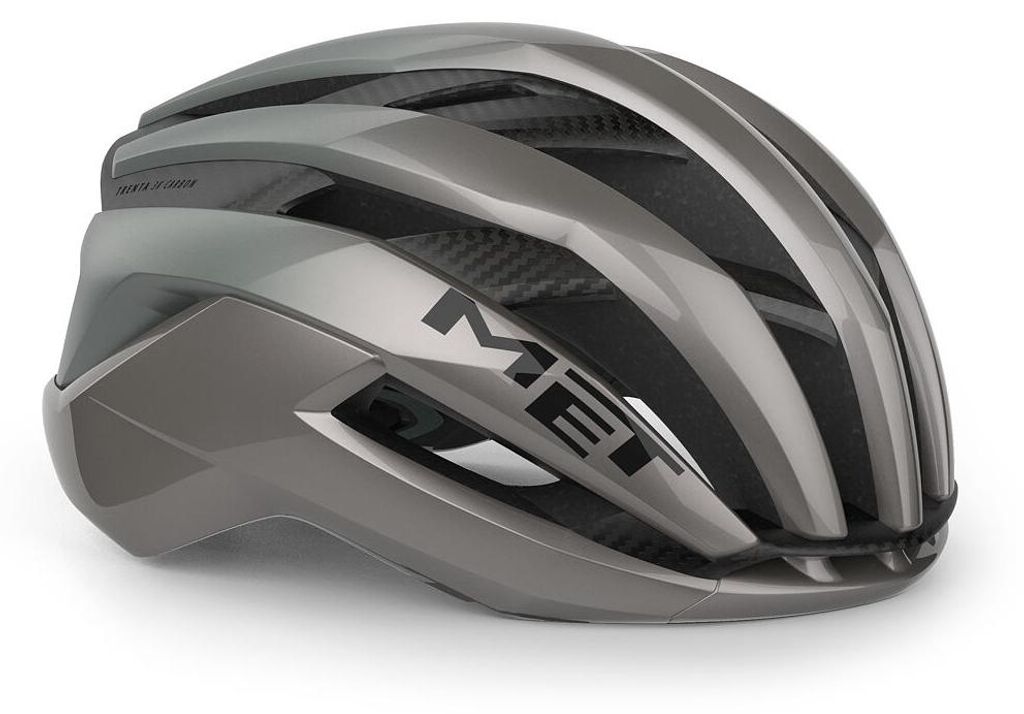 MET Helm TRENTA 3K CARBON Opalgrau -58/61 Produktbild 