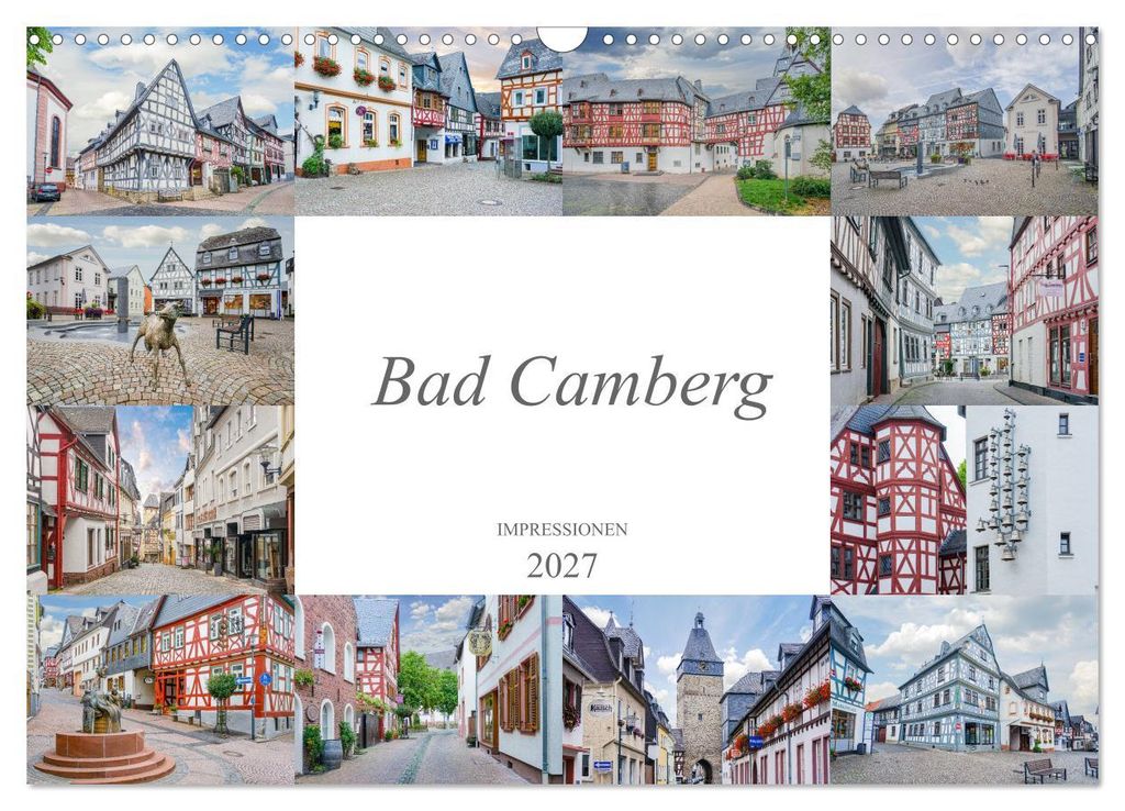 Bad Camberg Impressionen (Wandkalender 2027 DIN A3 quer), CALVENDO Monatskalender