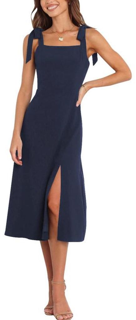 Imily Bela Elegantes Brautjungfernkleid mit eckigem Produktbild 