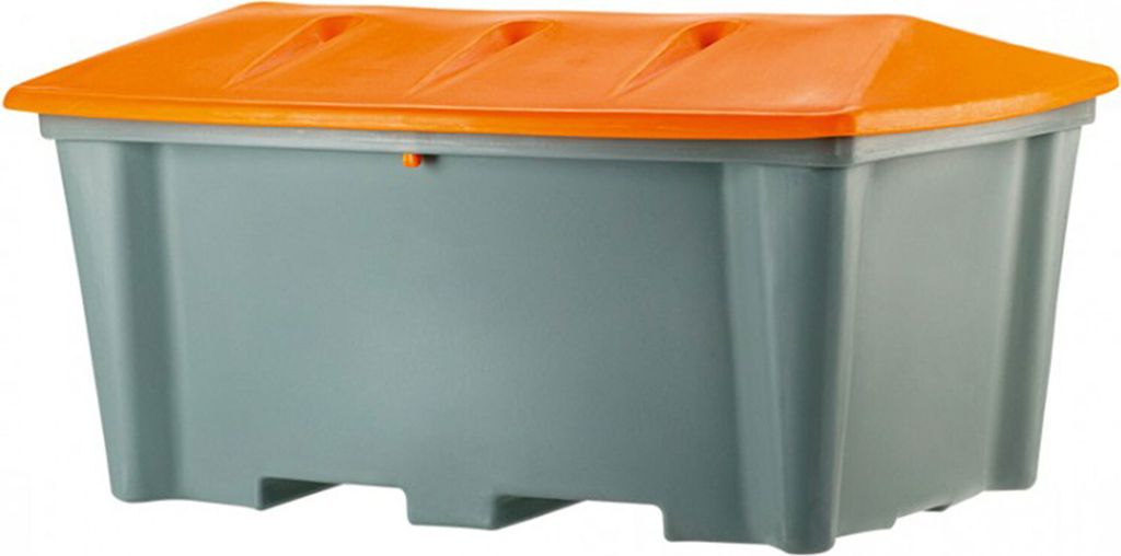 Streugutbehälter 350 Liter orange-grau