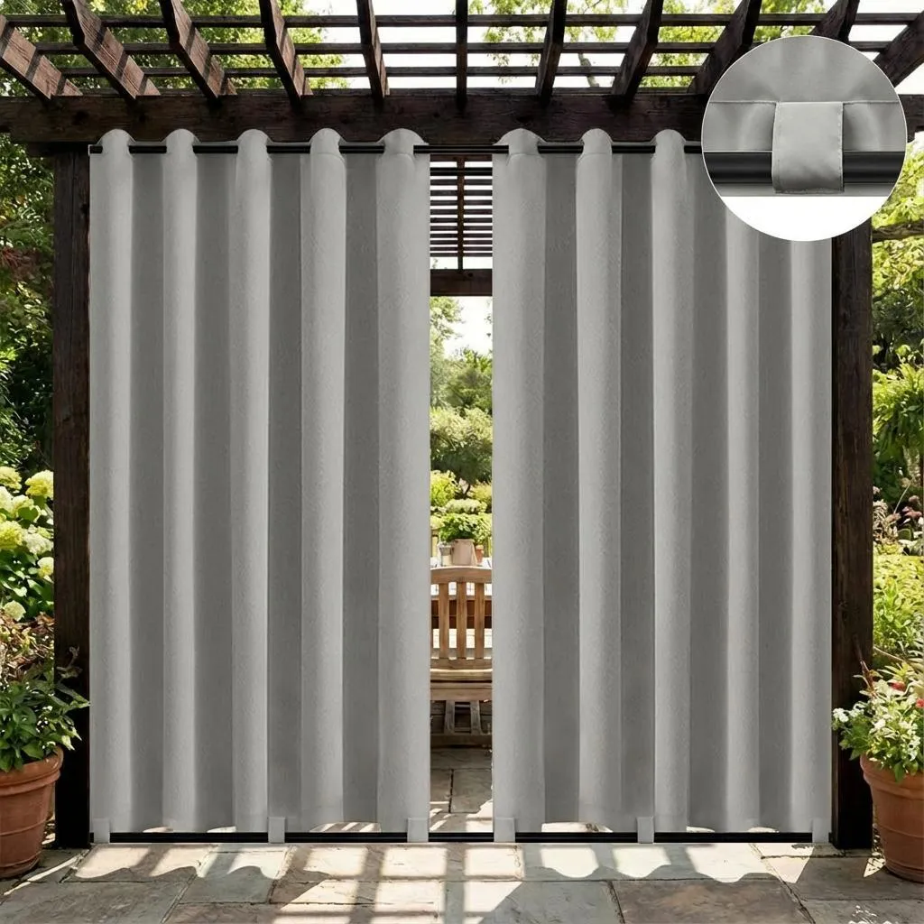 Tenda da Esterno Impermeabile 180x243 Grigio: Protezione UV e Privacy