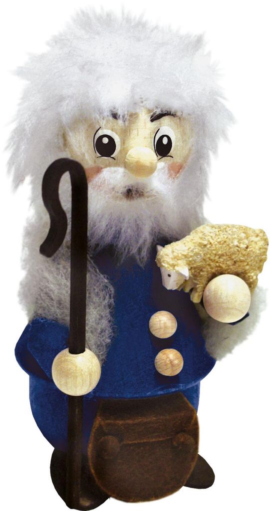 Räuchermännchen RT-1 - Berufe - Schäfer - 10,0 cm - Original erzgebirgische Handwerkskunst