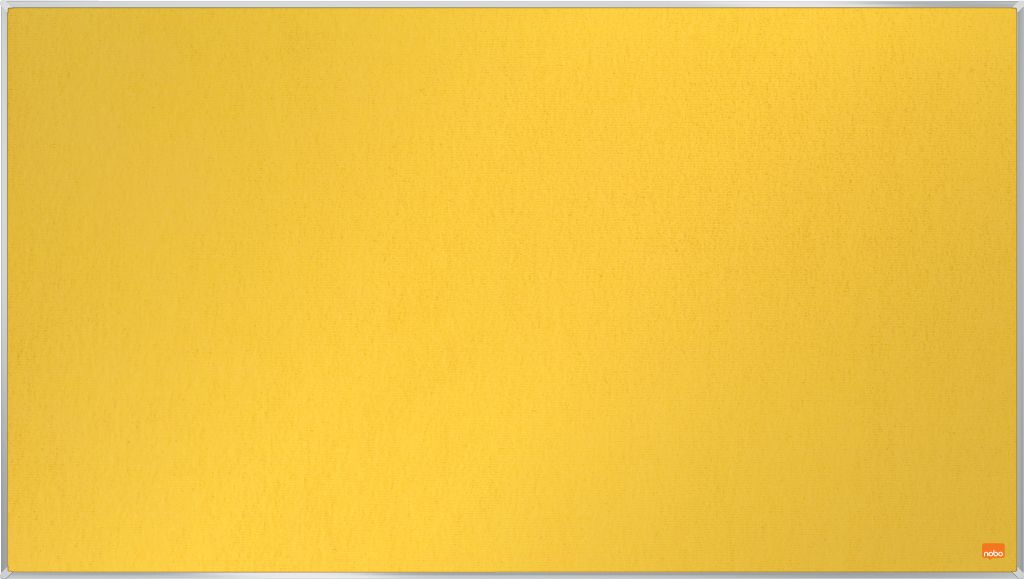 Nobo Notiztafel Impression Pro 1915430 50x89cm Filz gelb