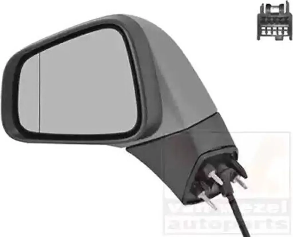 Rétroviseur extérieur pour Opel VAN Wezel 3775807 - Remplacement facile