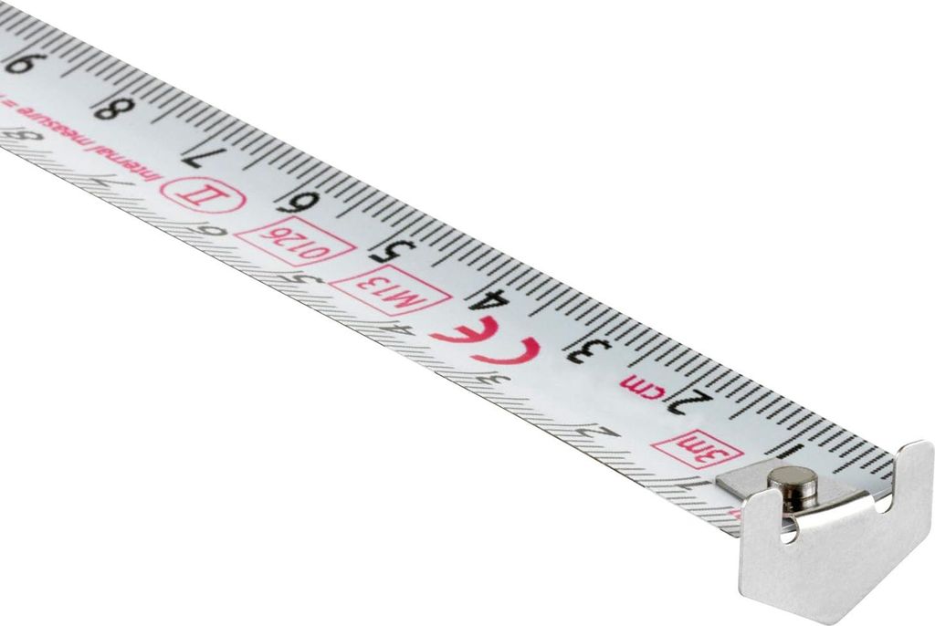 Tape Größe Schwarz 3 m - Talmeter TAL 3