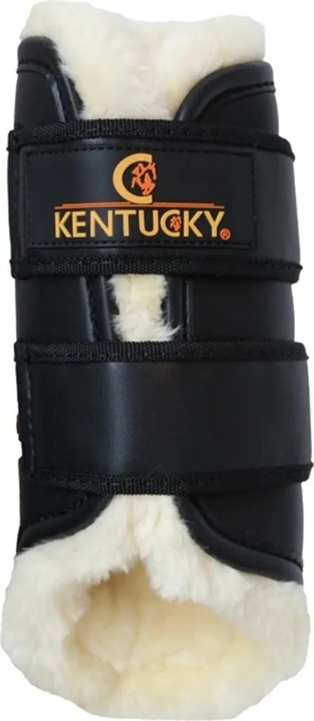 Kentucky Horsewear Ghette in Pelle e Agnello Nere - Protezione Lavoro