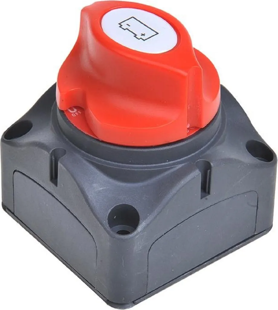 Staccabatteria Professionale 12V 24V 48V 1250A - Isolatore Batteria Heavy Duty
