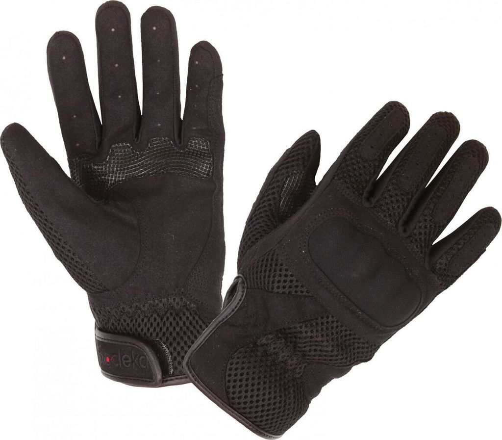 Modeka Netzhandschuhe Schwarz Grösse 12