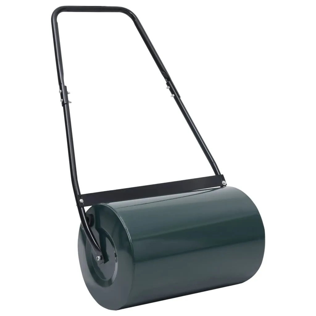 Rullo per Prato 63cm 50L Acciaio | Rullo Compattatore Manuale Giardino