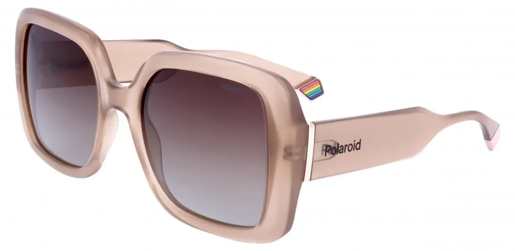 Lunettes Polaroid PLD 6168/S Beige : solaires femme avec monture légère
