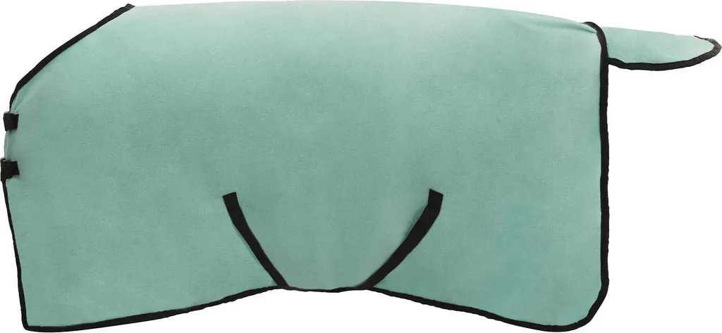 Couverture cheval 95 cm en polyester imperméable coloris vert spécial