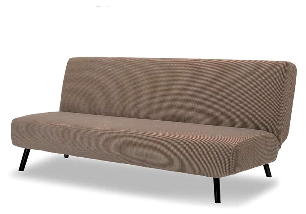 Elastischer Sofabezug ohne Armlehne, rutschfest, für klappbare Schlafsofas