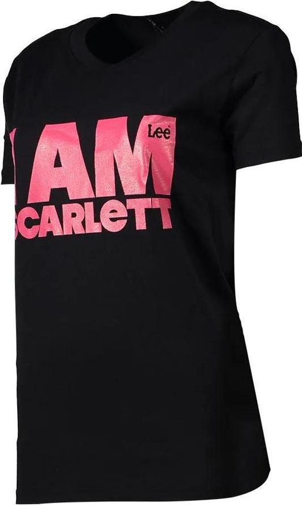 Lee Scarlett Kurzarm-t-shirt Schwarz M Damen Schwarz M