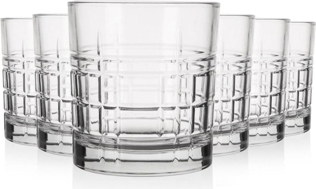 Šest sklenic 300 ml v silném, čirém skle na všechny nápoje Obrázek produktu 