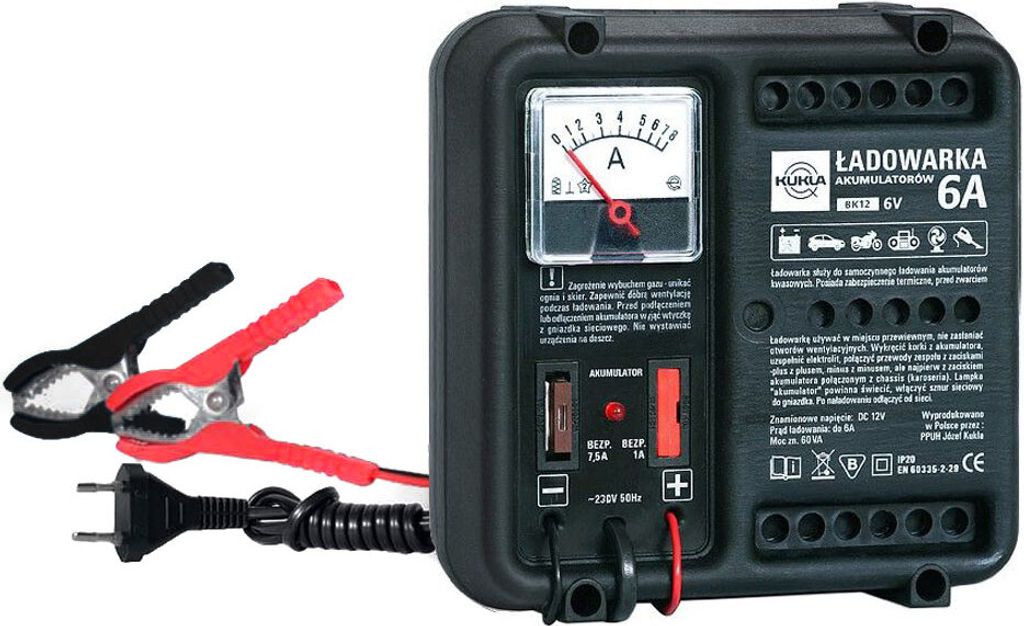 KUKLA Autobatterie Ladegerät Batterieladegerät 6V 230V für KFZ LKW Motorrad K5500