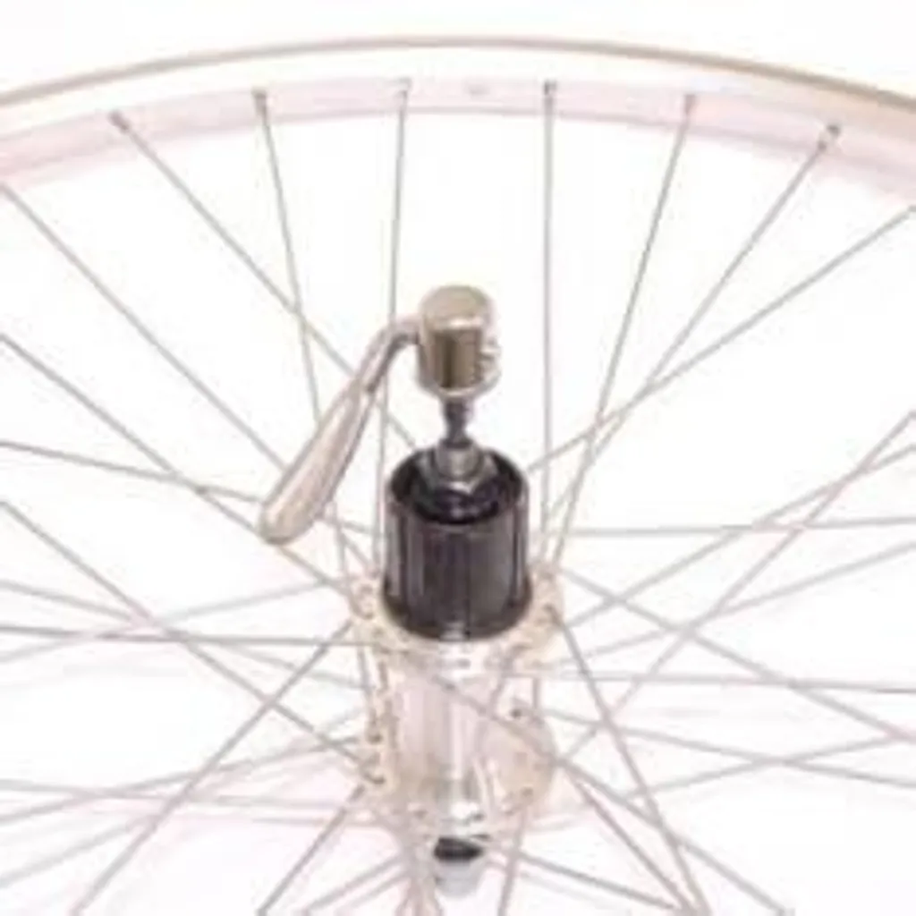 Roue arrière de vélo 28 pouces en aluminium avec moyeu 7 vitesses