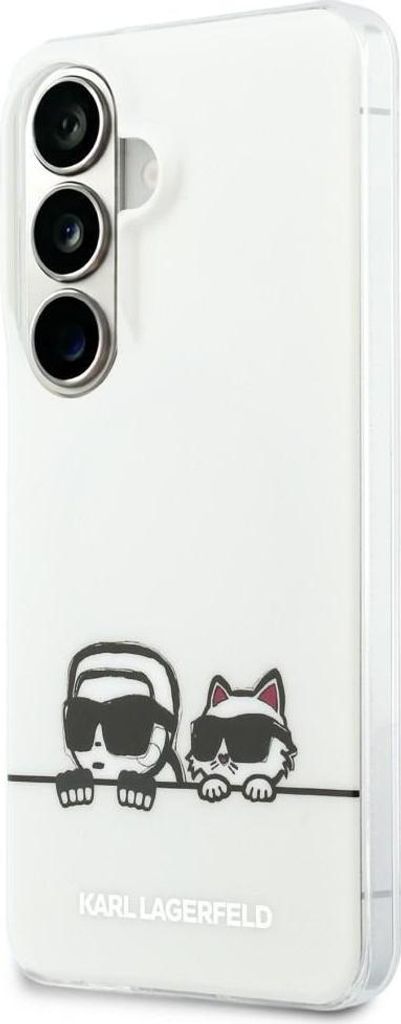 Hülle Karl Lagerfeld Galaxy S26 Plus weiß MagSafe Katze Produktbild 