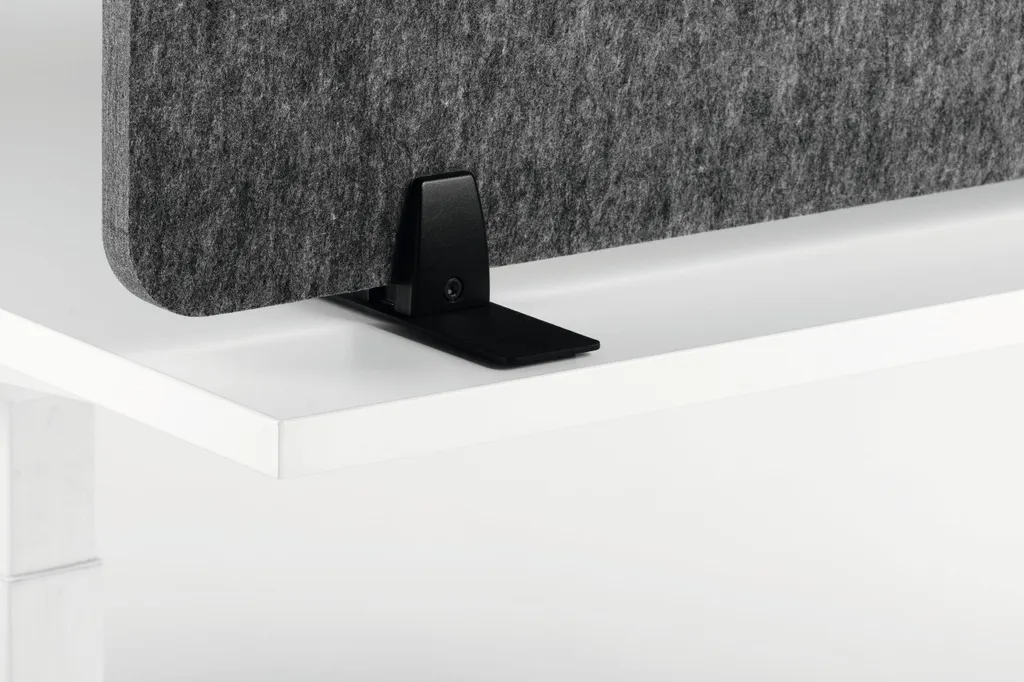 Panneau de séparation de bureau Gris 160cm Durable EFFECT Style Moderne - 18