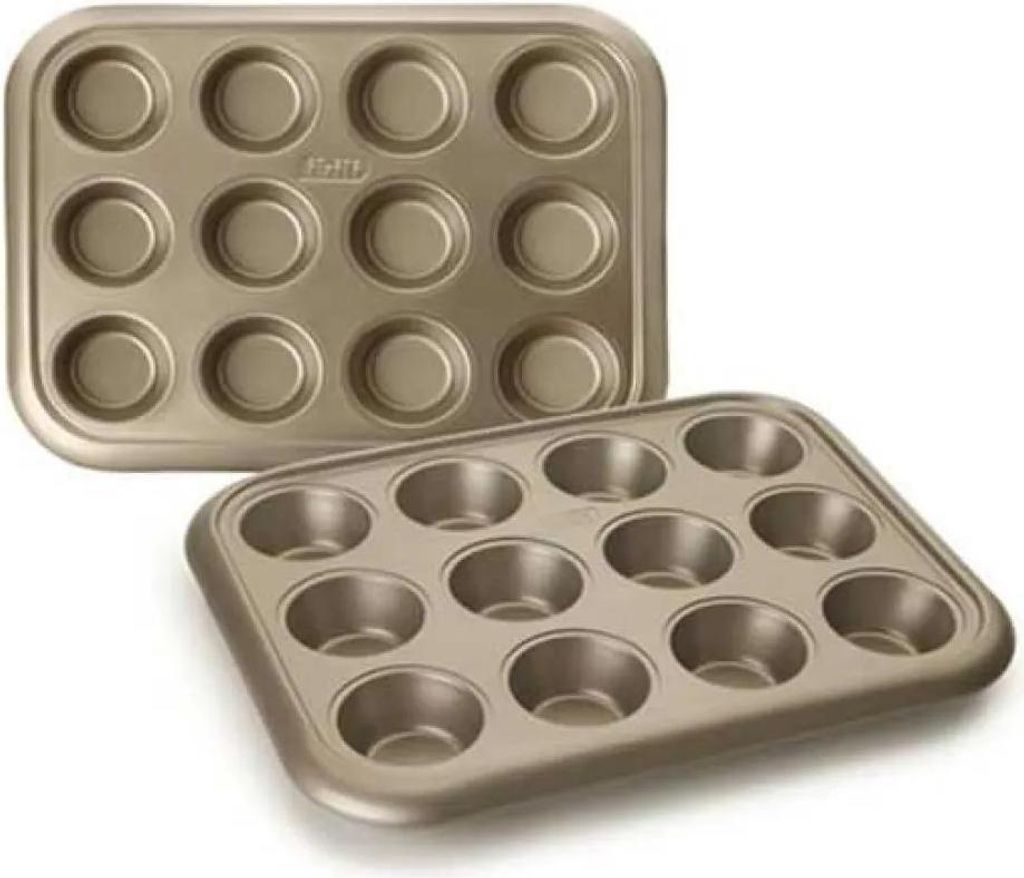 Ibili Golden Class Muffinform Silber Silber One Size