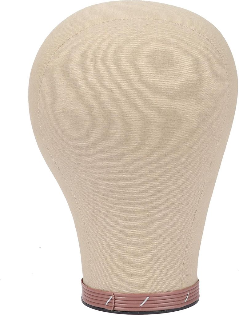 Kork-Canvas-Mannequin-Kopf für Perücken - 20 Zoll bis 24 Zoll - Styling und Display