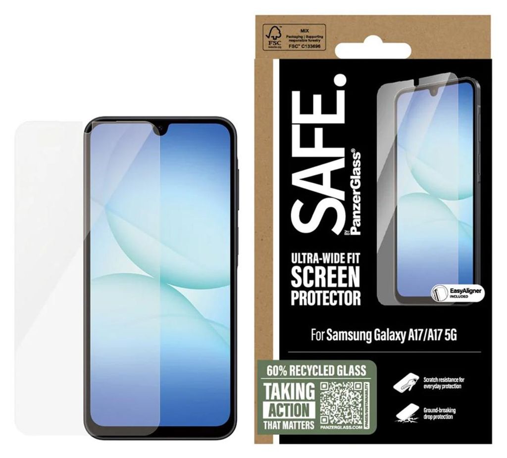 PanzerGlass SAFE. by ® Screen Protector Samsung Galaxy A17 Zdjęcie produktu 
