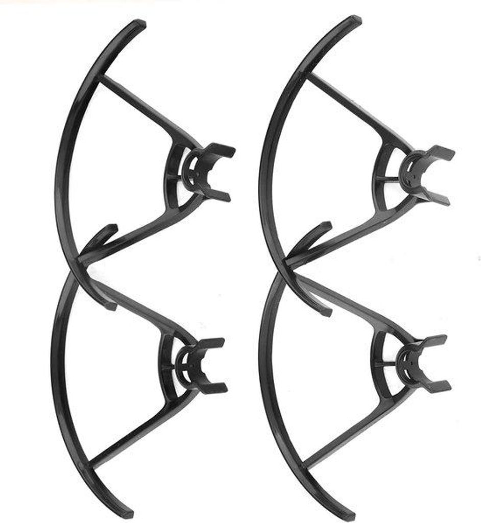 4-teiliger Propellerschutz - Drohnenblattschutz - schwarzes Zubehör