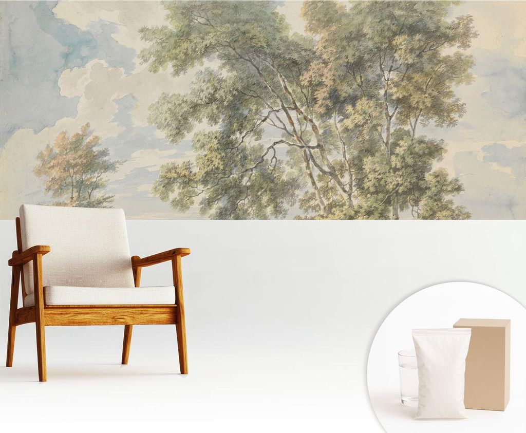 Fototapete - 250x104 cm - Tapete - Wandtapete - Wandbilder - Dekofolie - Tapete Folie - Wand - Dekoration - Wohnzimmer - Romantische Natur