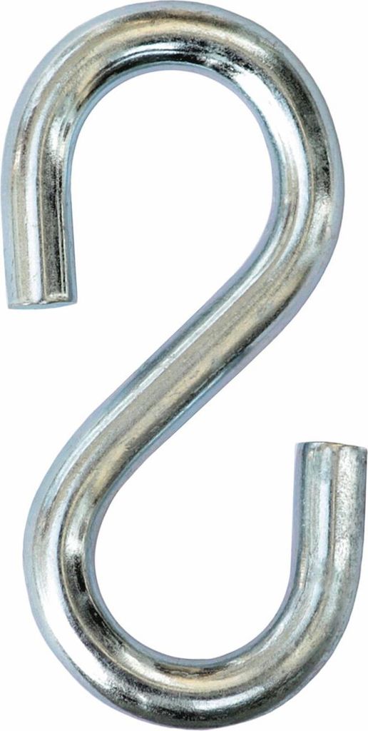 10 S Haken S-Haken Verzinkt Ungespitzt 30 / 4 mm