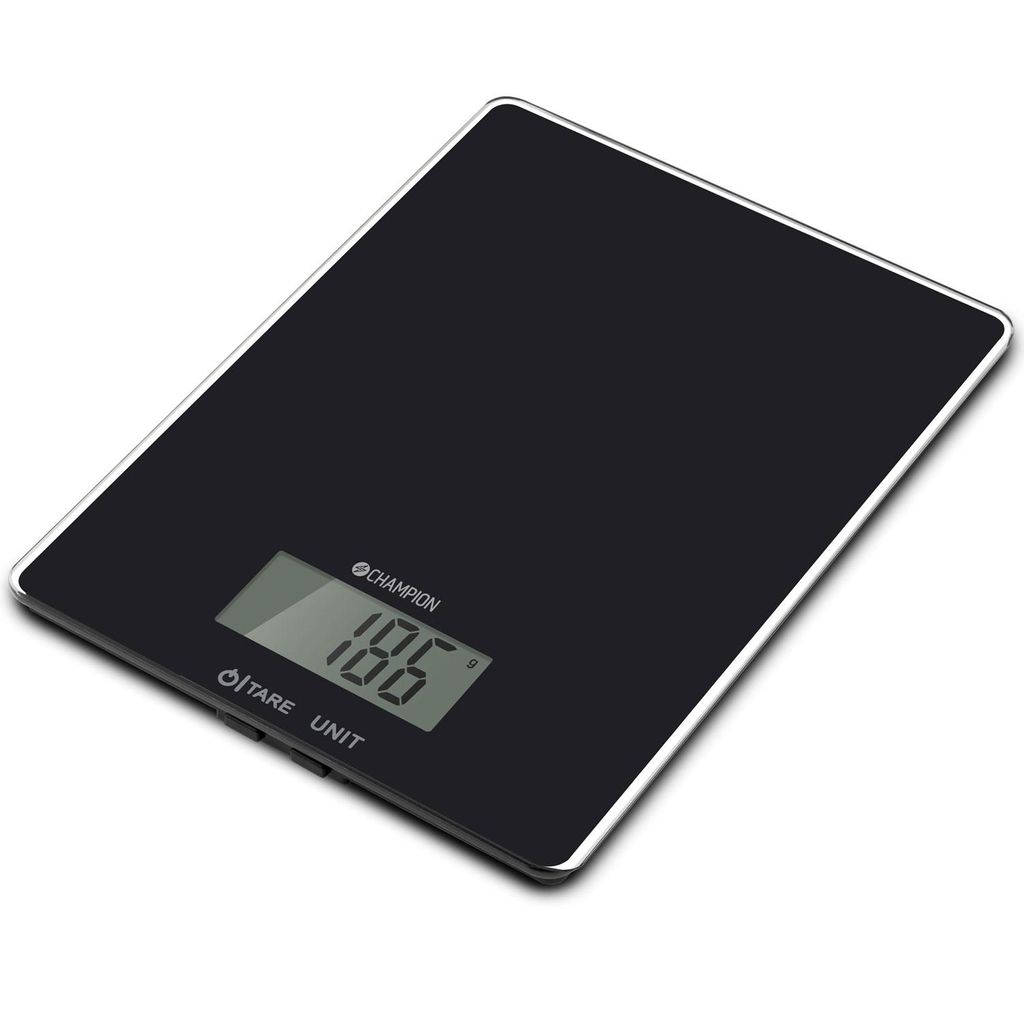 Küchenwaage Glas 5kg KV110 Schwarz