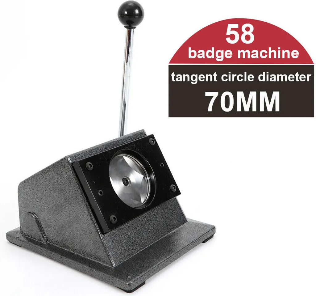 Machine à badges 58mm Badgemaker Kit Complet Button Maker DIY Durable - 8
