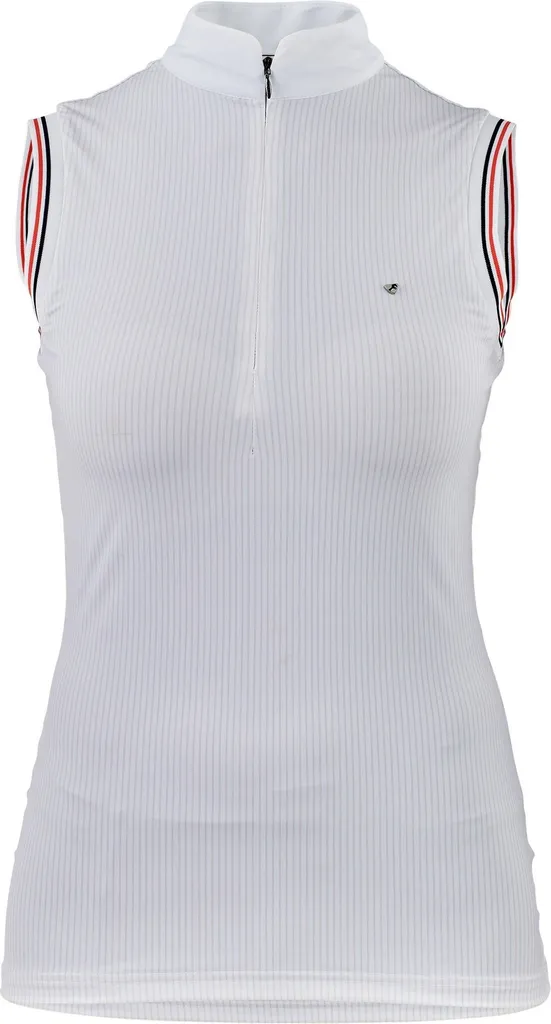 Blouse de concours équitation sans manches Aubrion Arcaster Rose Taille L