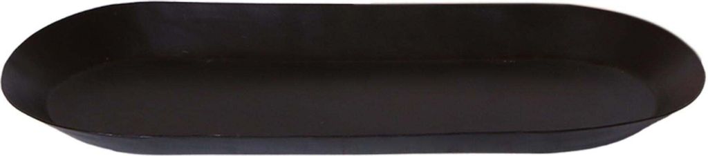 Kolibri Home | Teller oval - Ovales Tablett Ø30cm - Black
