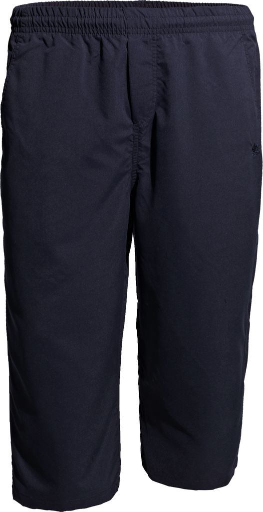 Fitness Caprihose Übergröße dunkelblau Ahorn