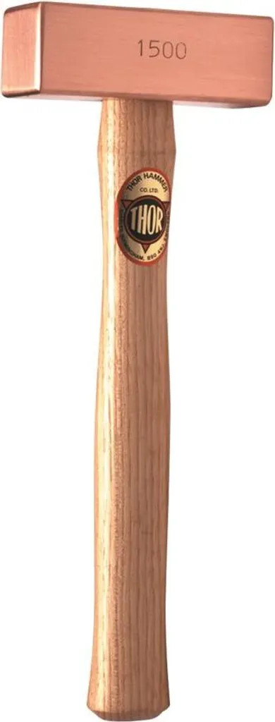 Marteau anti-étincelle Thor cuivre rouge 2kg pour maintenance et gaz