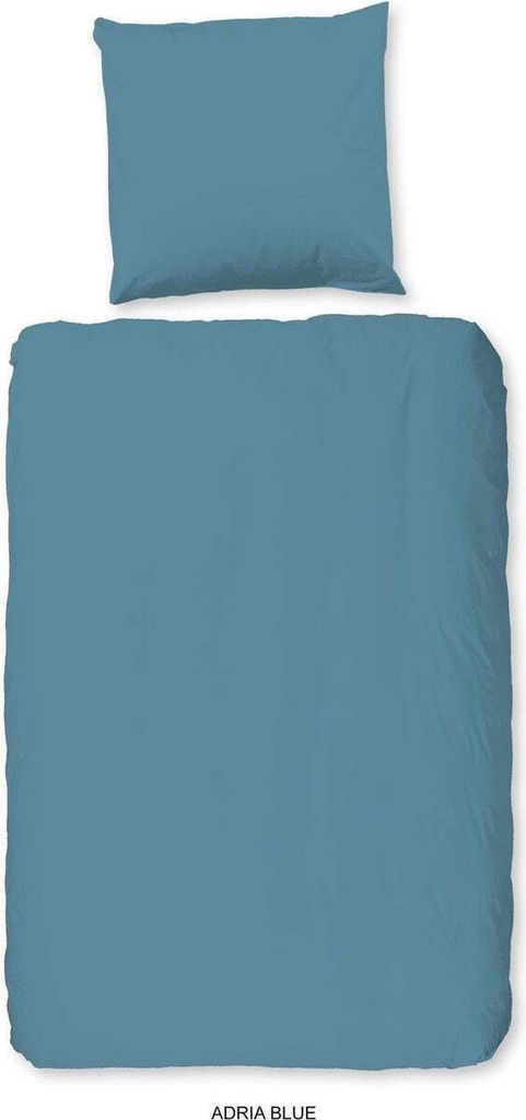 Good Morning Bettbezug 140x220 Good Morning Baumwolle pflegeleicht adria blau