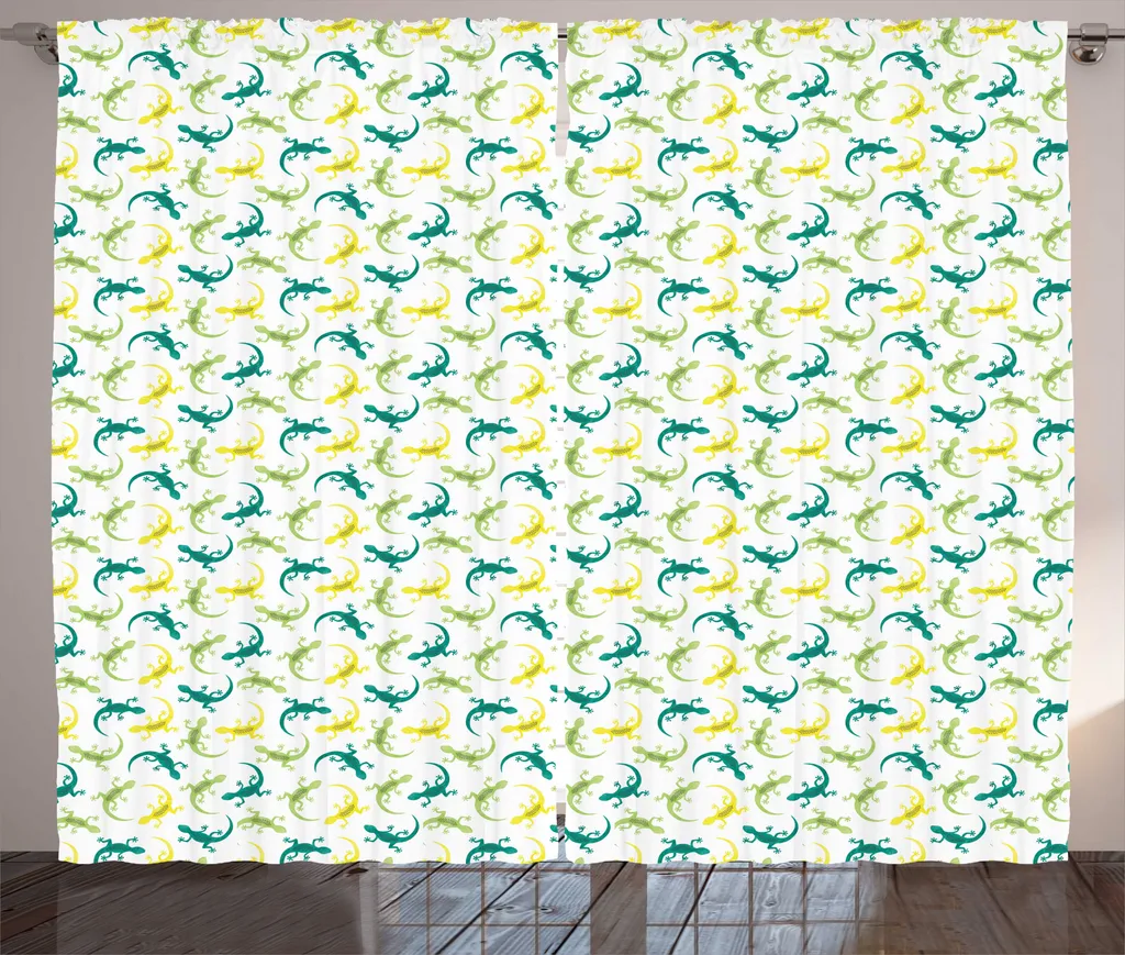 ABAKUHAUS Salamander Rideau Rustique Multicolore à Fronces 280x225 cm