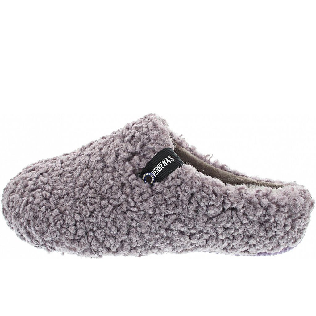 Verbenas York Curly Damen Hausschuh in Violett, Größe 39 Produktbild 