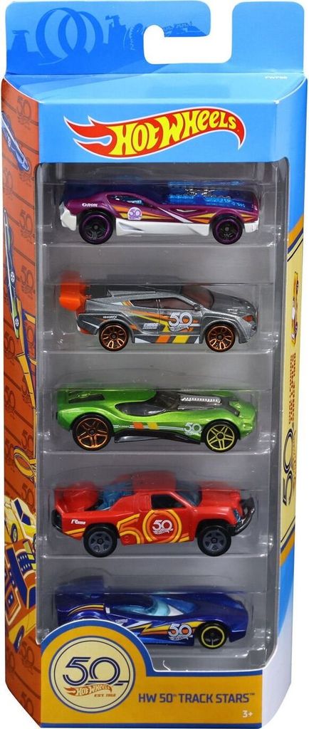 Mattel Hot Wheels Dárková sada 5 kusů Obrázek produktu 29